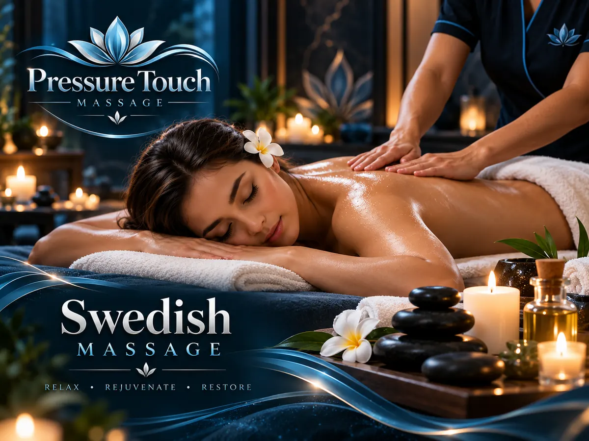 Swedish Massage massage treatment at Pressure Touch Massage